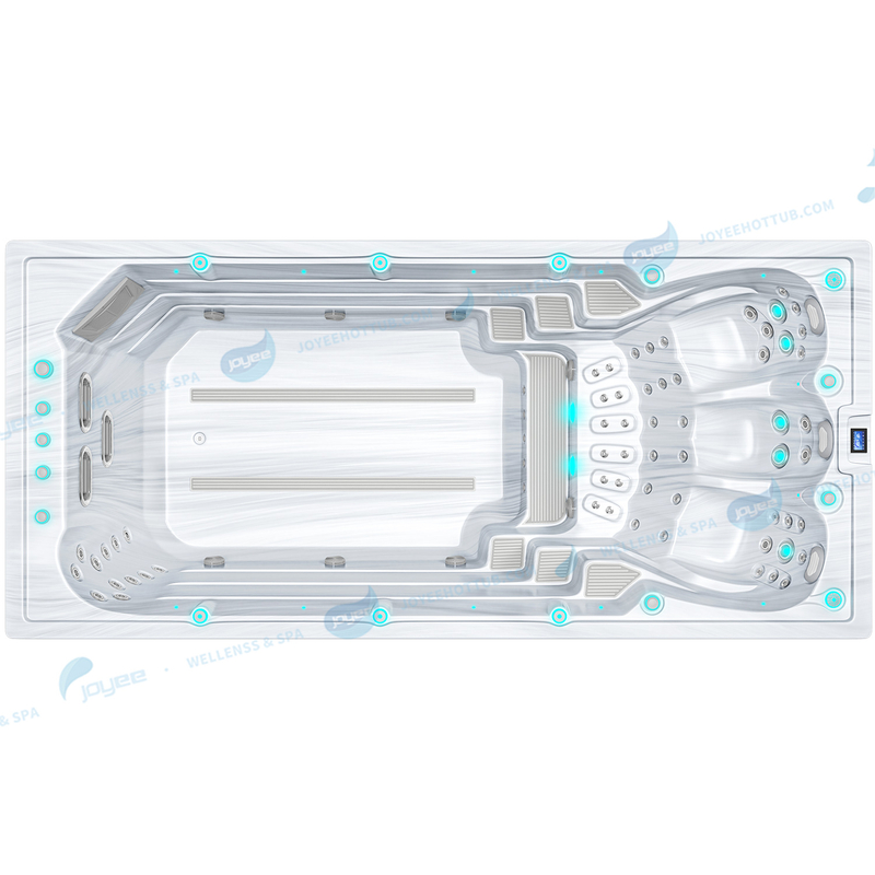 Endless Outdoor Acrylic Swim Spa | Garden Wholesale Swimming Fitness Pools - JOYEE
