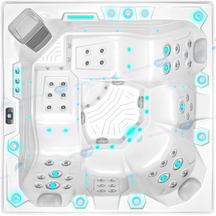 Wholesale Hot Tub Economic Spa | Ariestech Gecko 5 Persons Hottub - JOYEE