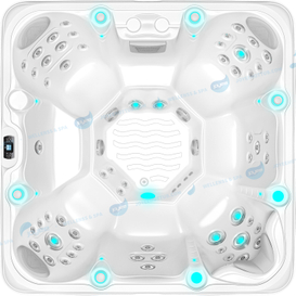 8 People Spa Gecko Ariestech Tube | Hot Tub Outdoor Wholesale Whirlpool - JOYEE
