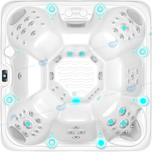 8 People Spa Gecko Ariestech Tube | Hot Tub Outdoor Wholesale Whirlpool - JOYEE