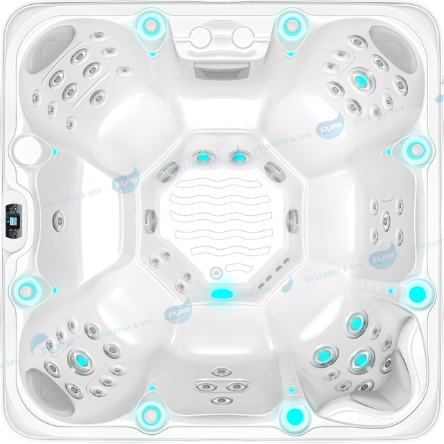8 People Spa Gecko Ariestech Tube | Hot Tub Outdoor Wholesale Whirlpool - JOYEE