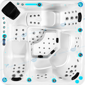 5 Persons Balboa Outdoor Spa Hot Tub | Cost-Effective Spa - JOYEE 
