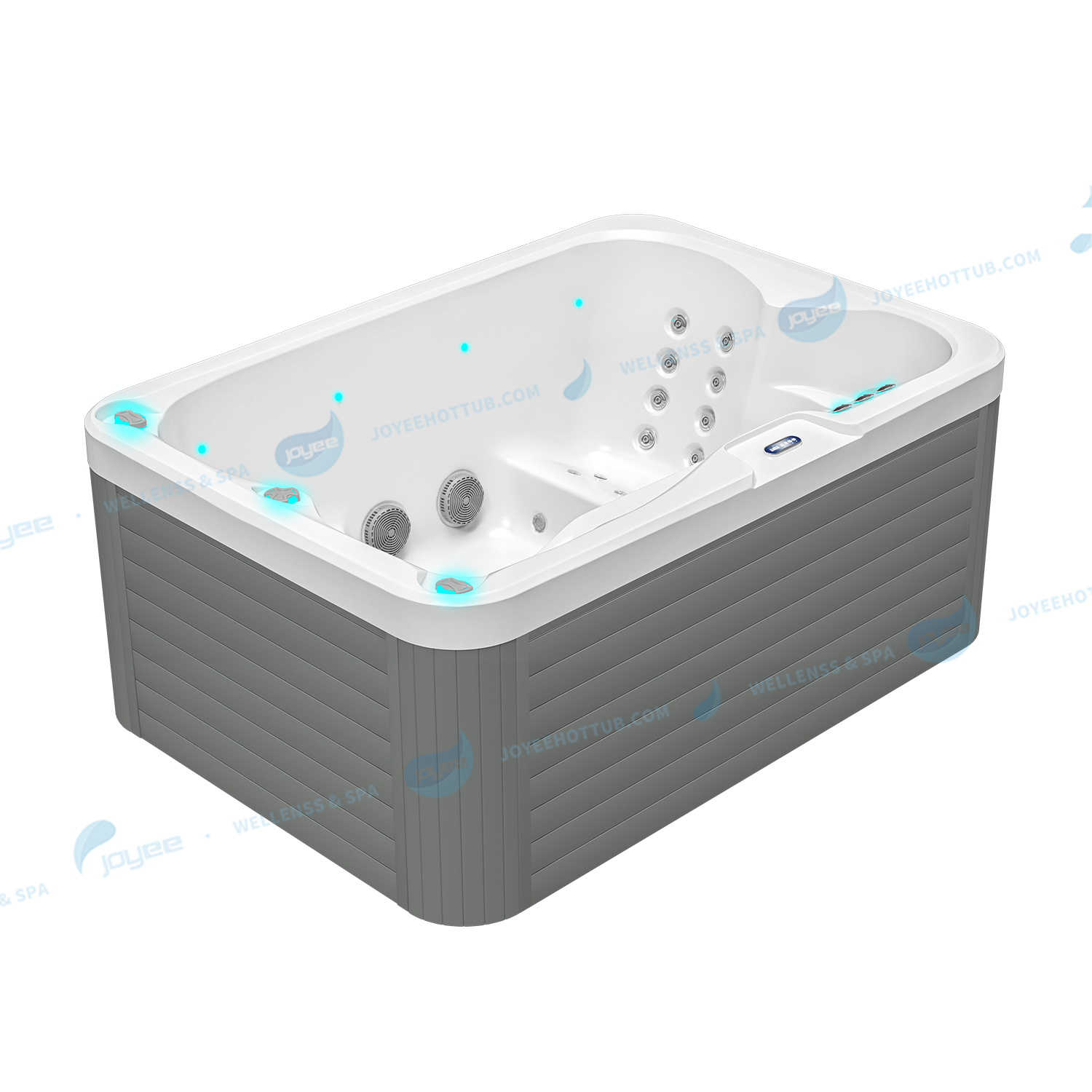 Europe Balboa Control Spa | Outdoor Spa Hot Tub for 2-3 Persons - JOYEE