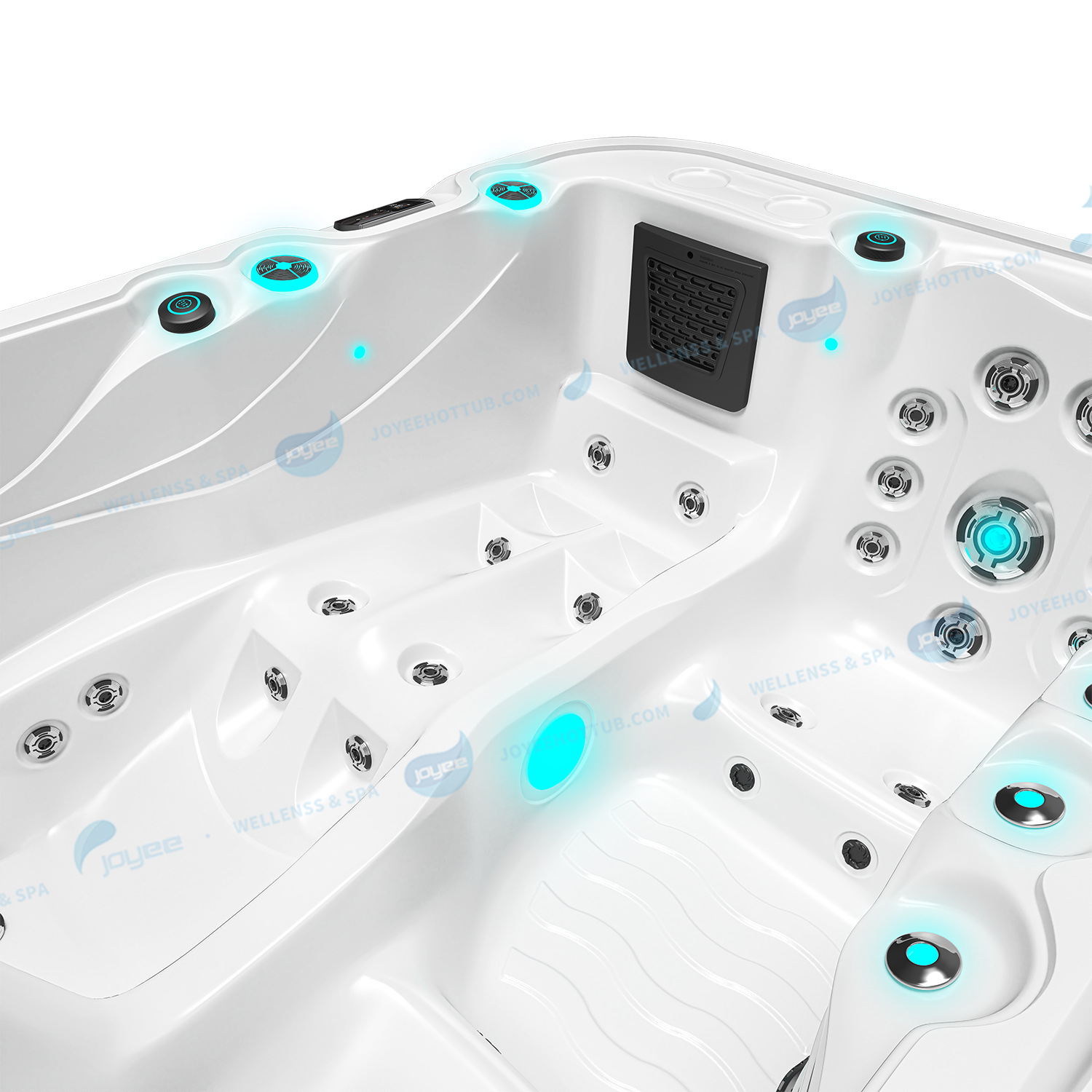 Outdoor 2 Persons Ariestech Hot Tub | Reliable China Spa Tubs Manufacturer - JOYEE