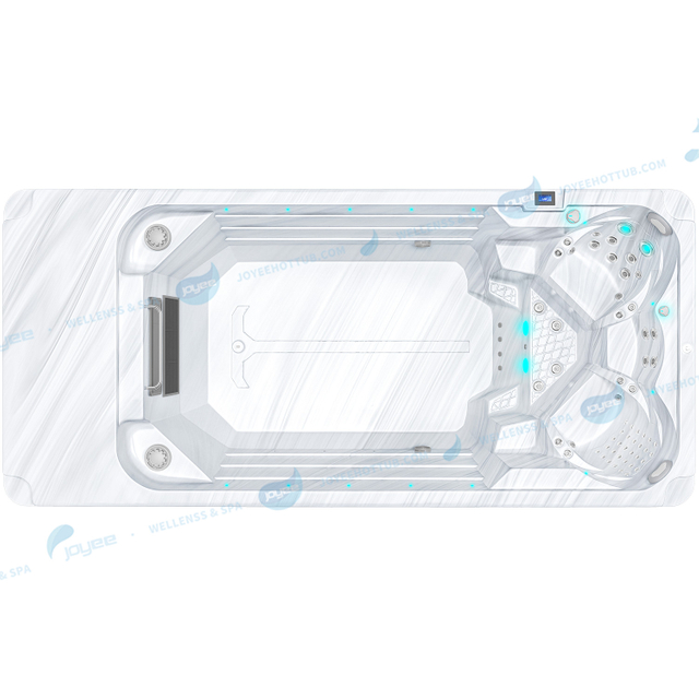 Fiberglass Outdoor Swim Spa | Whirlpool Hydrotherapy Swimming Pool Spa - JOYEE