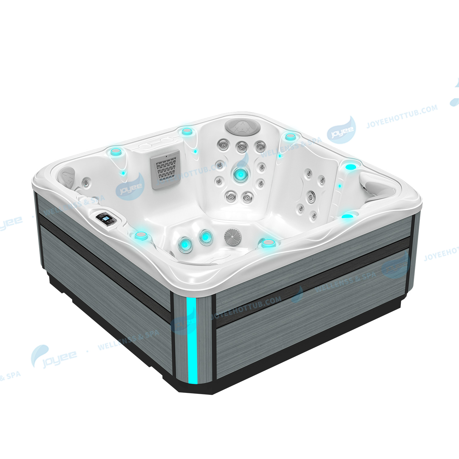 8 People Spa Gecko Ariestech Tube | Hot Tub Outdoor Wholesale Whirlpool - JOYEE
