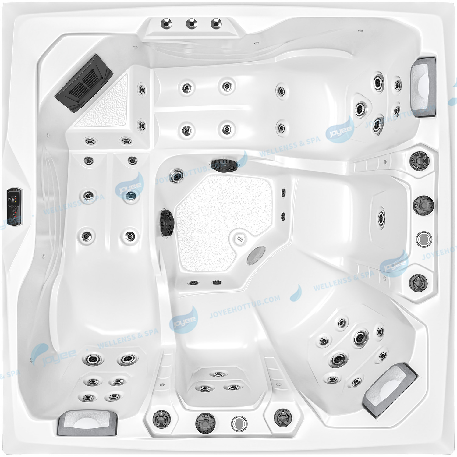 Economic Gecko Hot Tub Factory I Outdoor Spa OEM Hydro Height-Adjustable Pillow - JOYEE