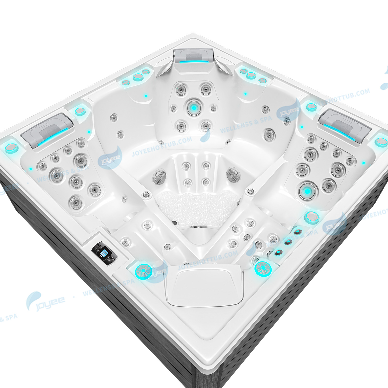 Outdoor Spa with Balboa System | Hot Tub Whirlpool with Massage Jets - JOYEE