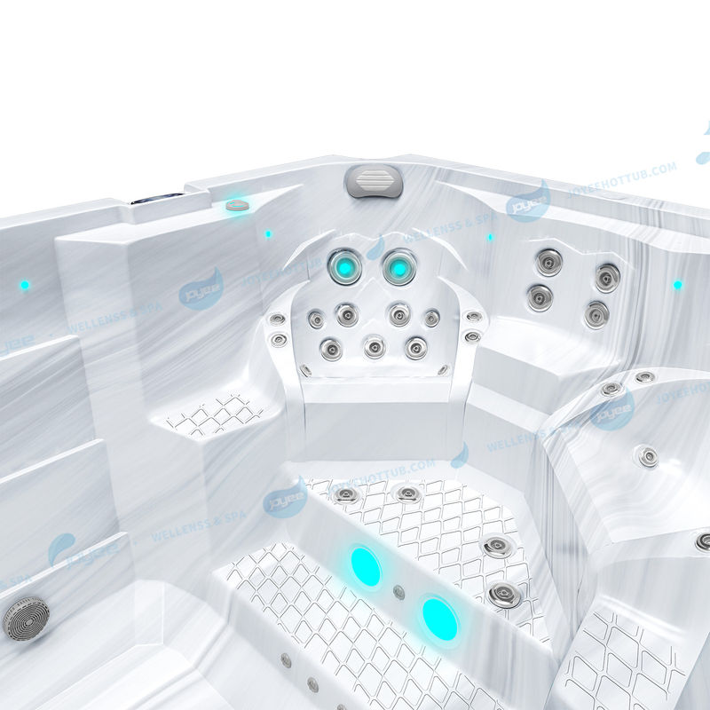 Outdoor Swimming Garden Spa | Big Pools Swim Hot Tub Factory - JOYEE