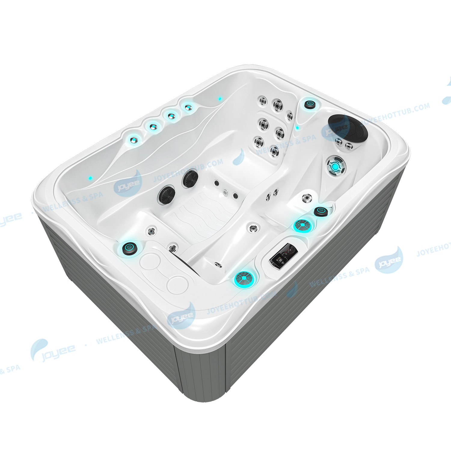 Outdoor 2 Persons Ariestech Hot Tub | Reliable China Spa Tubs Manufacturer - JOYEE