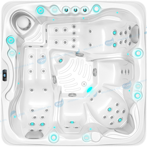 Ariestech 5 Persons China Tubs | OEM Hydrotherepy Family Hot Tub - JOYEE