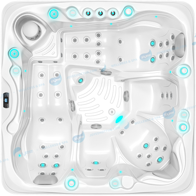 Ariestech 5 Persons China Tubs | OEM Hydrotherepy Family Hot Tub - JOYEE