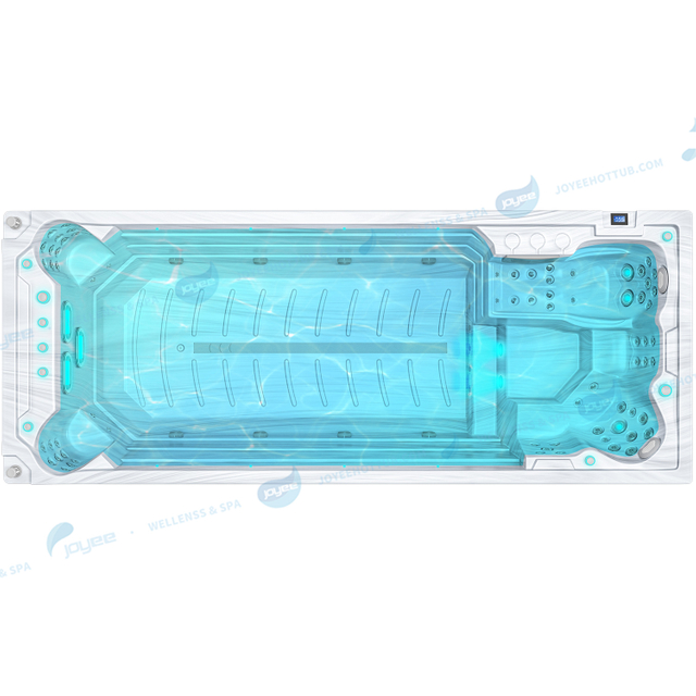 Outdoor Swim Spa Garden Endless Tub I Exercise Acrylic Swimming Pools - JOYEE