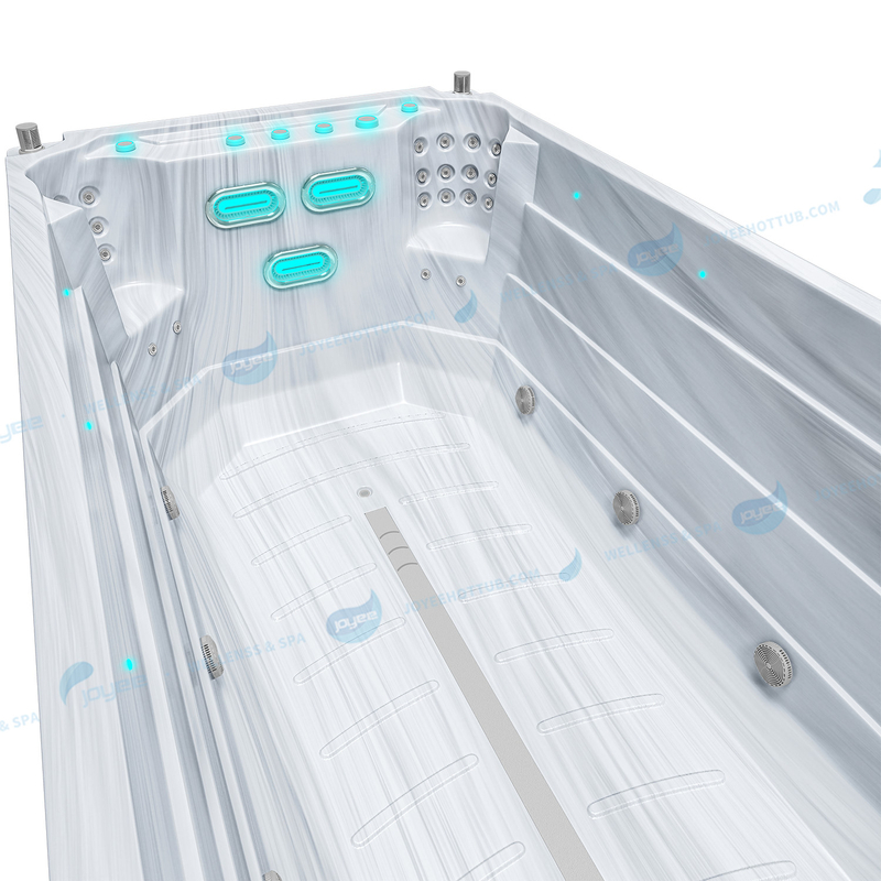 Outdoor Swim Spa Garden Endless Tub I Exercise Acrylic Swimming Pools - JOYEE