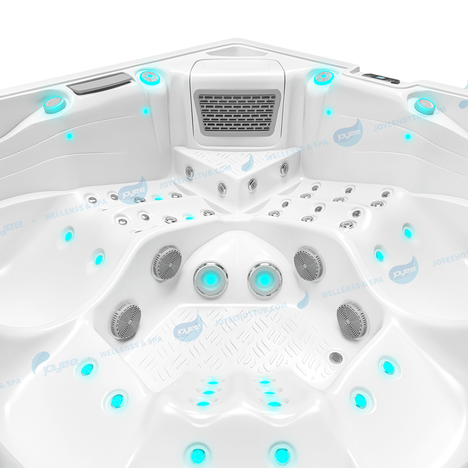 Balboa Garden Luxury Hot Tub | Spa Bath Whirlpool Outdoor Spa Hot Tube - JOYEE