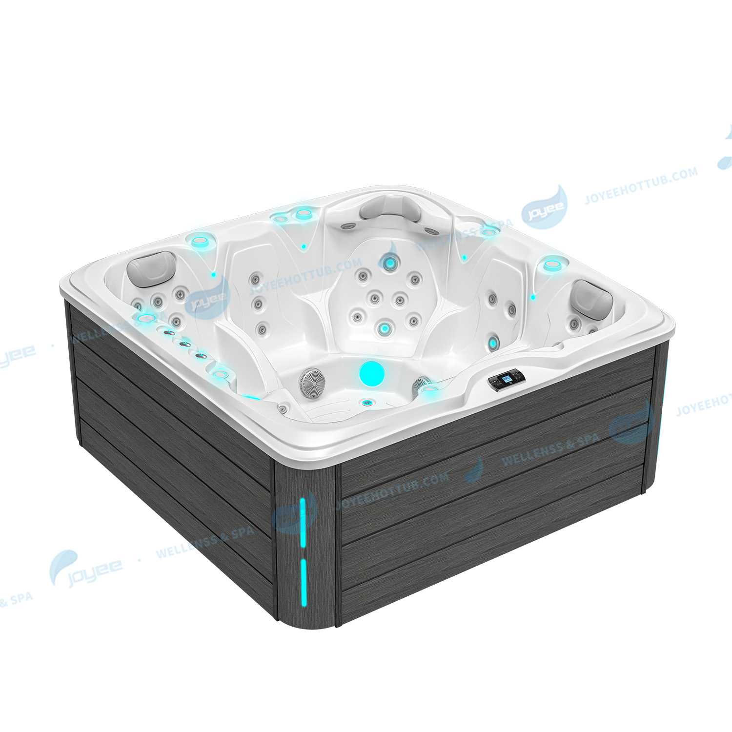 Ariestech 5 Persons China Tubs | OEM Hydrotherepy Family Hot Tub - JOYEE